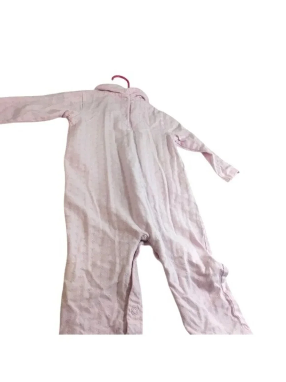 Carters Baby Girl Body Suit Long Sleeve Snap Legs/Back Pink Size 18M
